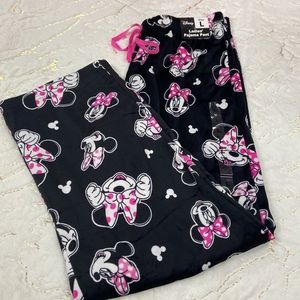 COPY - Disney  Women's Sleep Jogger Pajama Pants Black Super Soft Size -Large